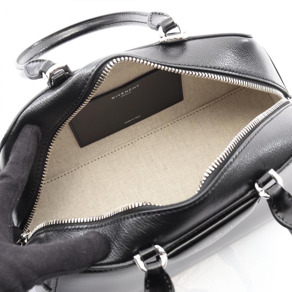 Givenchy Antigona Handbag Black East West Leather